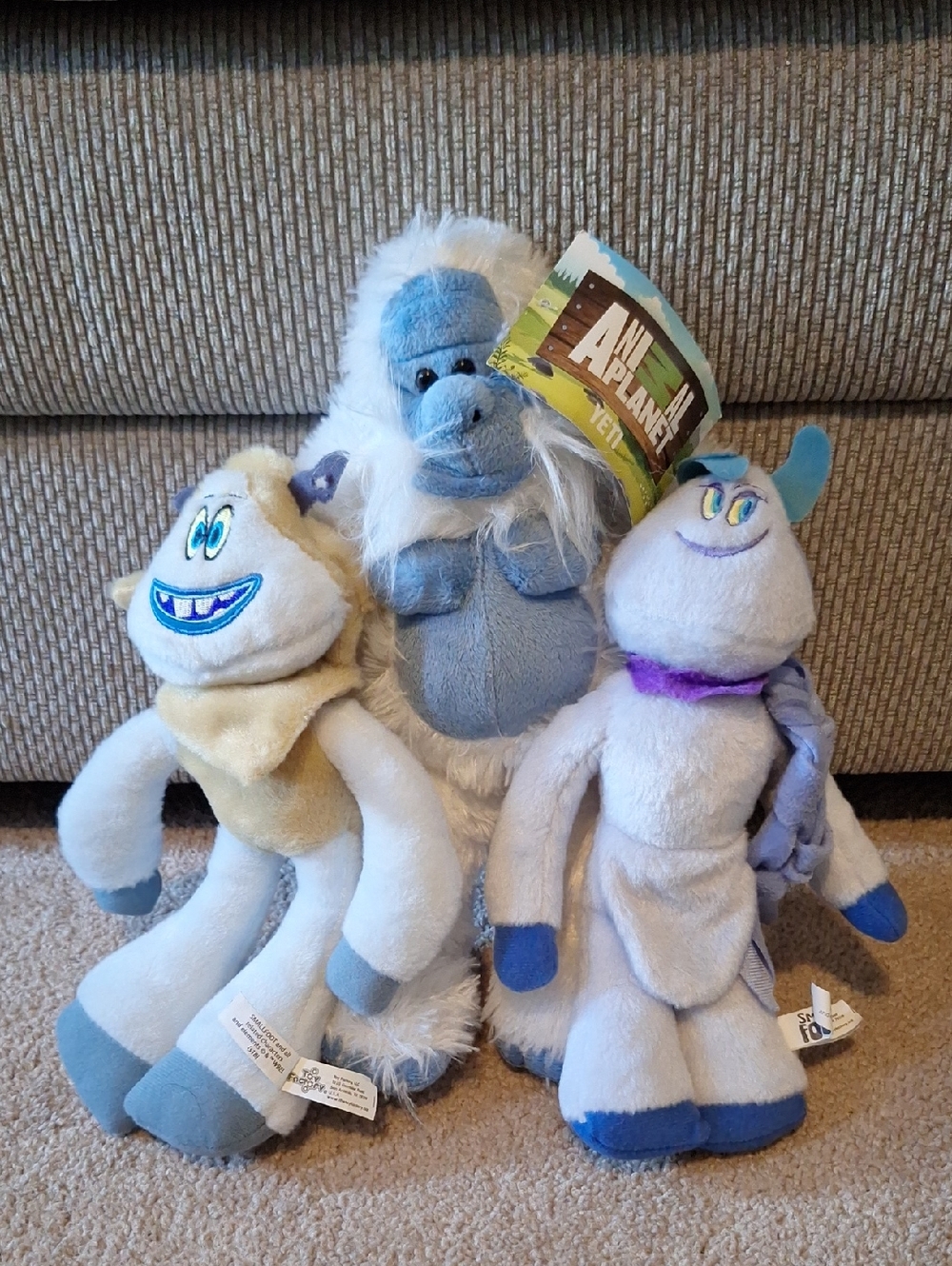 Yeti Plush Stuffed Animals Small Foot Movie